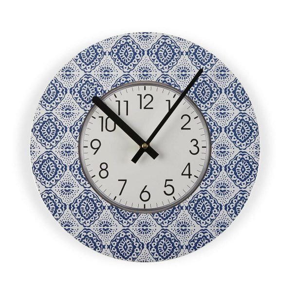 Wall Clock Aveiro Wood (4 x 29 x 29 cm) Supply