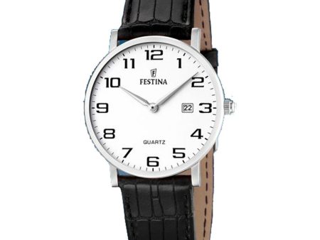 Men s Watch Festina F16477 1 Black For Sale