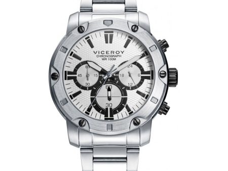 Men s Watch Viceroy 401275-87 Silver (Ø 44 mm) Online