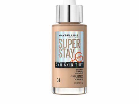 Crème Make-up Base Maybelline Superstay 24H Nº 34 30 ml Supply