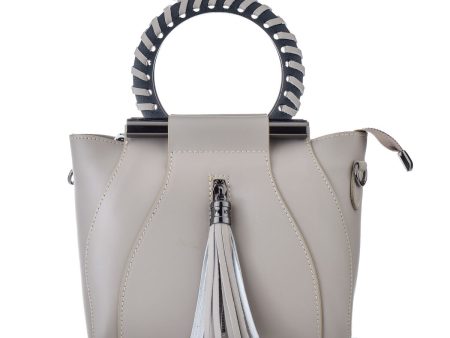 Women s Handbag Mia Tomazzi WB201297-GREY Beige 21 x 18 x 7 cm Cheap