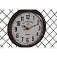 Wall Clock Home ESPRIT Dark grey polypropylene Iron 93 x 5 x 42 cm Online