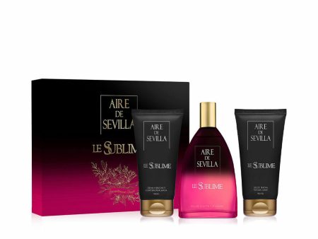 Women s Perfume Set Aire Sevilla Le Sublime EDT 3 Pieces Cheap