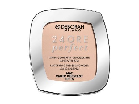 Compact Powders Deborah 24ore Perfect Nº 02 Light Rose Spf 15 For Cheap