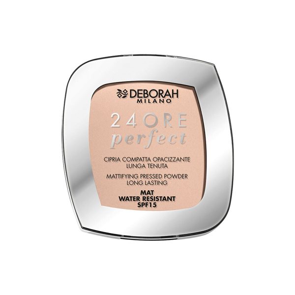 Compact Powders Deborah 24ore Perfect Nº 02 Light Rose Spf 15 For Cheap