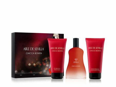 Women s Perfume Set Aire Sevilla Chicca Bonita 3 Pieces Hot on Sale