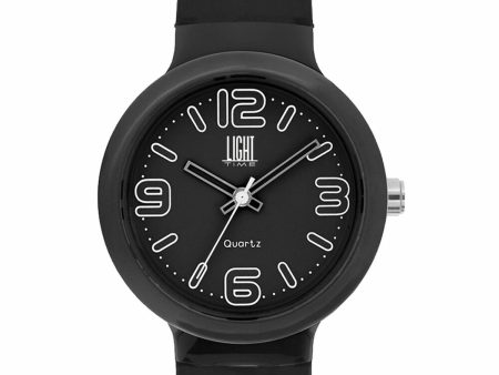 Unisex Watch Light Time EUROPE Black (Ø 40 mm) Online Sale