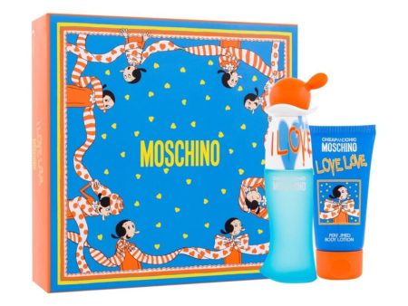 Women s Perfume Set Moschino EDT I Love Love 2 Pieces For Cheap