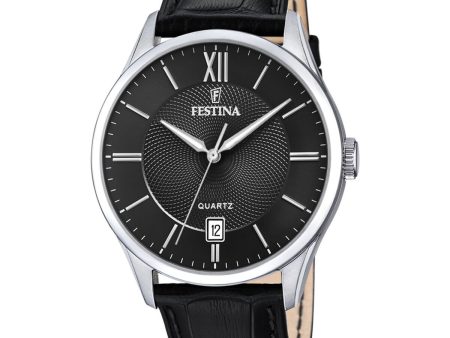 Men s Watch Festina F20426 3 Black on Sale