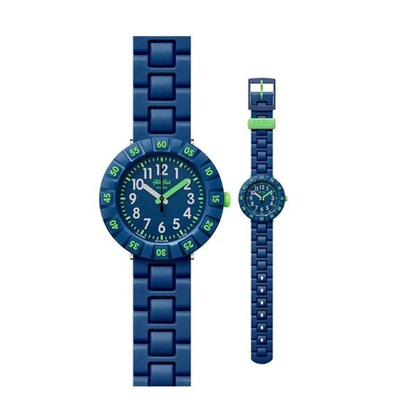 Infant s Watch Flik Flak DARK BLUE Sale