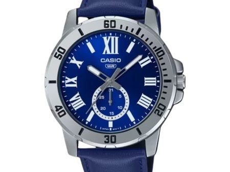 Men s Watch Casio COLLECTION Blue (Ø 45 mm) Online now