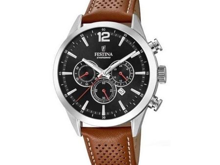 Men s Watch Festina F20542 6 Black Online Sale