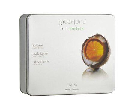 Cosmetic Set Greenland Coconut Tangerine 3 Pieces For Sale