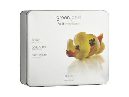 Cosmetic Set Greenland Papaya Lemon 3 Pieces Online Sale