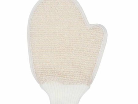 Bath Mitten Adjustable White Beige (24 Units) For Sale