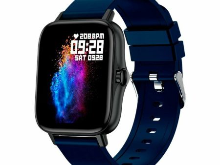 Smartwatch DCU MODERN CALLS & SPORT 1,7  Navy Blue 28 mm 1  Blue Black Black White Cheap