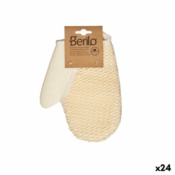 Bath Mitten White Beige (24 Units) Sale