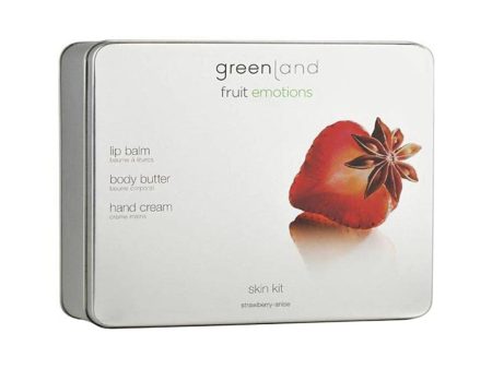 Cosmetic Set Greenland Strawberry Anisette 3 Pieces Discount