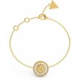 Ladies  Bracelet Guess JUBB02257JWYGS	 Golden For Cheap