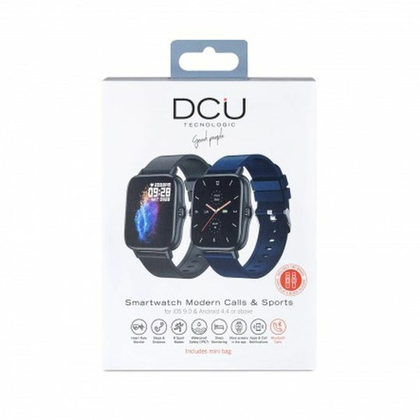 Smartwatch DCU MODERN CALLS & SPORT 1,7  Navy Blue 28 mm 1  Blue Black Black White Cheap